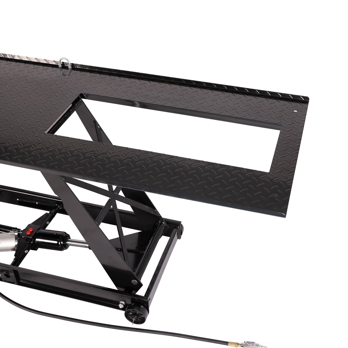 SGS 450kg Hydraulic Motorcycle Lift (Foot Pedal & Air Operated)